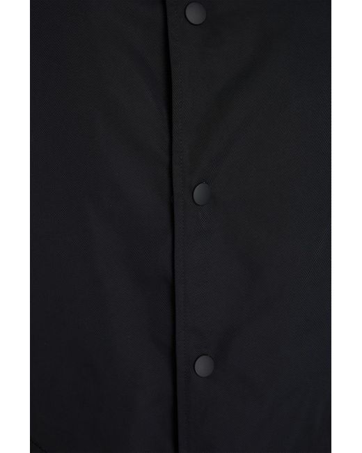 Y-3 Black Printed Twill Jacket for men