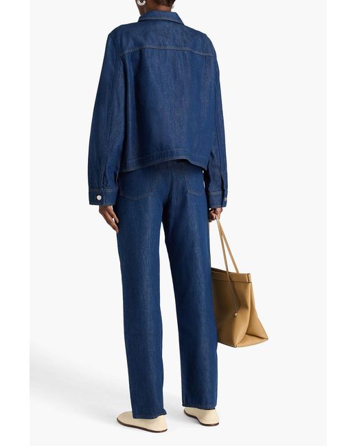 Theory Blue Denim Jacket