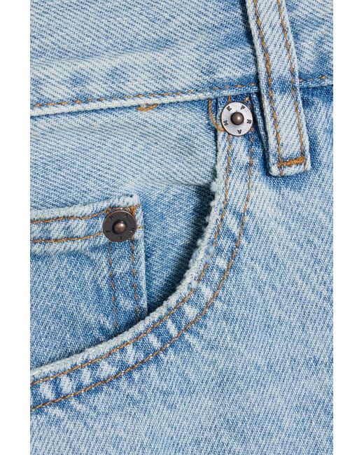 FRAME Blue Distressed Denim Jeans for men
