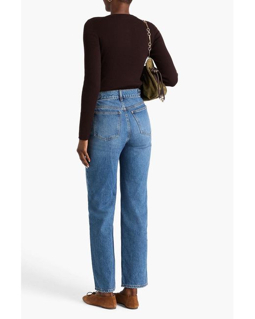 Blazé Milano Brown Rolande Cashmere And Silk-Blend Sweater