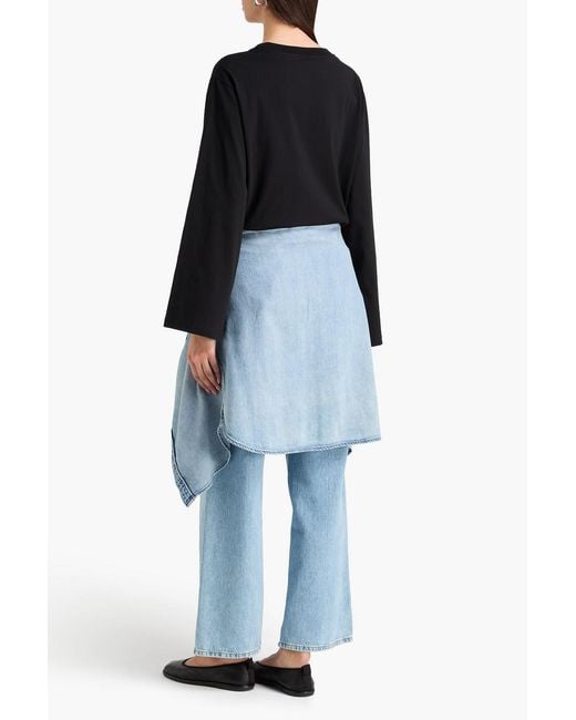 By Malene Birger Black Fayeh Jersey Top