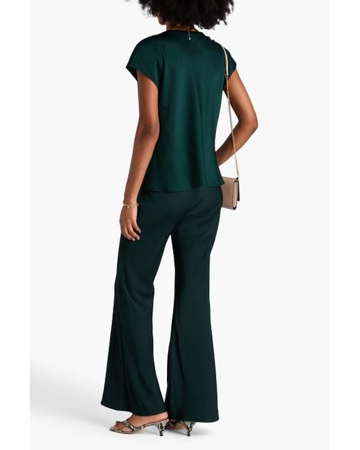 Zimmermann Green Flared Pants