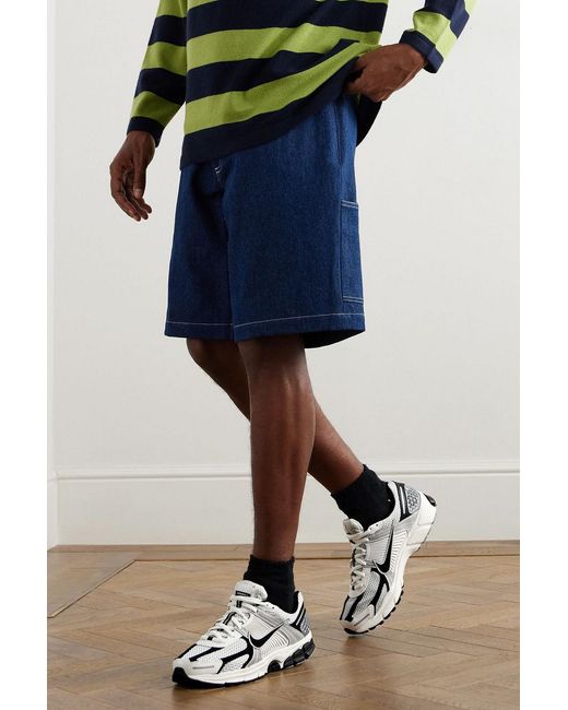 Nike Gray Zoom Vomero 5 Rubber-Trimmed Mesh Sneakers for men