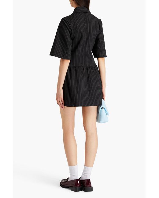 fondant shirred mini dress FONDANT SHIRRED MINI DRESS – Mulaner