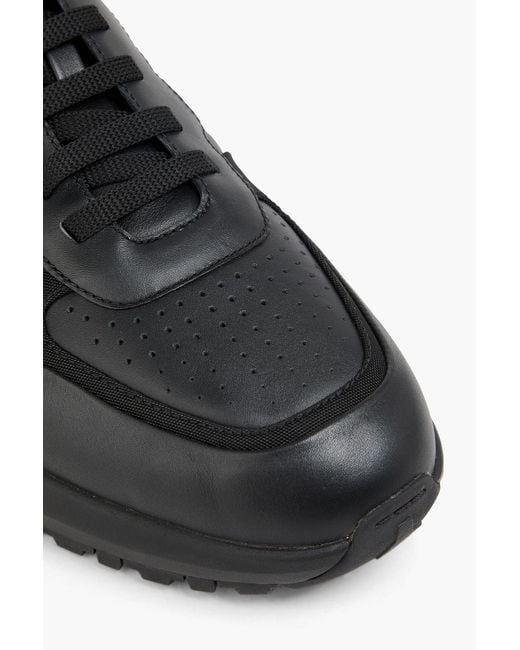 Bally Black Dessye Leather Sneakers for men