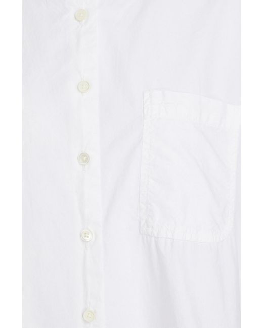 Alex Mill White Jo Cotton-poplin Shirt