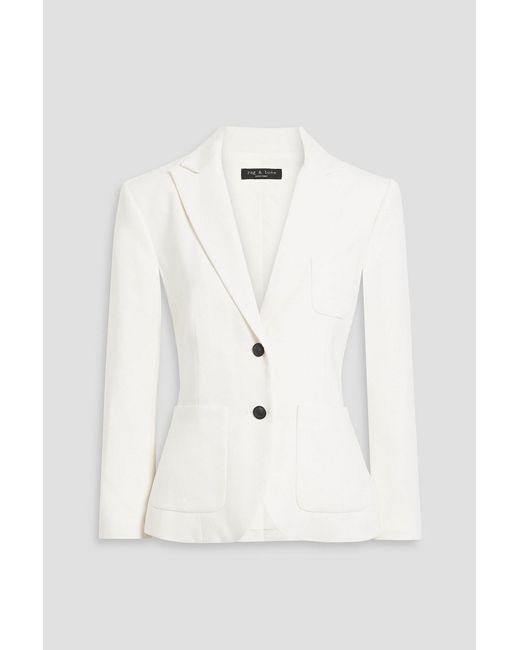 Rag & Bone Natural Nancy Wool-blend Blazer
