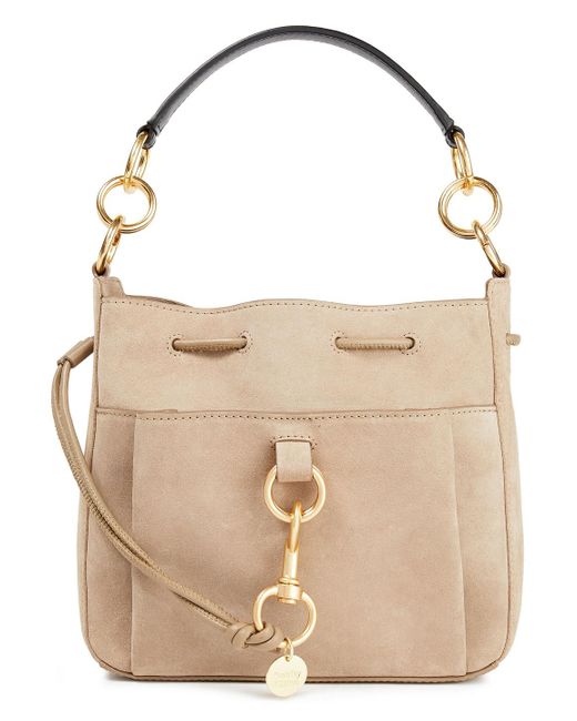 See By Chlo See By Chlo Tony Leather paneled Suede Shoulder Bag