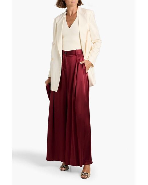 Max Mara Natural Elegia Double-Breasted Wool Blazer