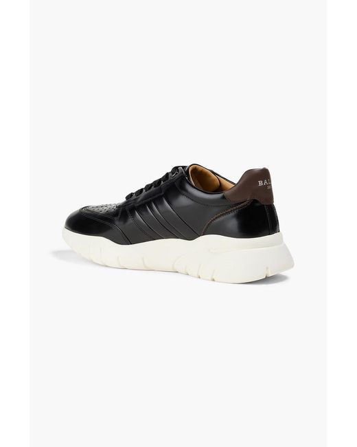 Bally Black Birman Leather Sneakers for men