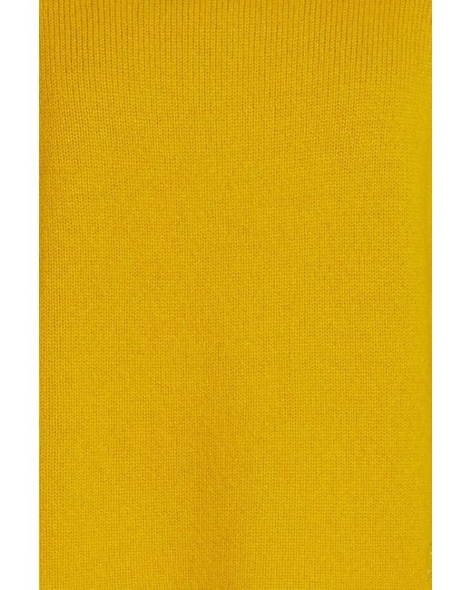 Zimmermann Yellow Cashmere Turtleneck Sweater