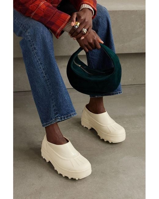 Sorel x Proenza Schouler Natural Sorel Caribou Rubber And Leather Platform Mules