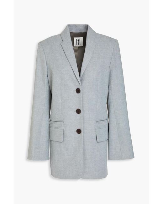 By Malene Birger Gray Porter Tweed Blazer