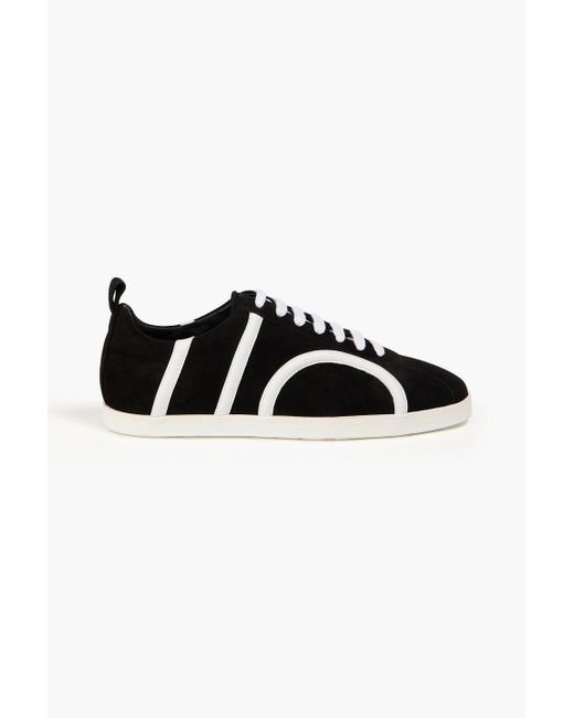 Totême  Black Suede Sneakers