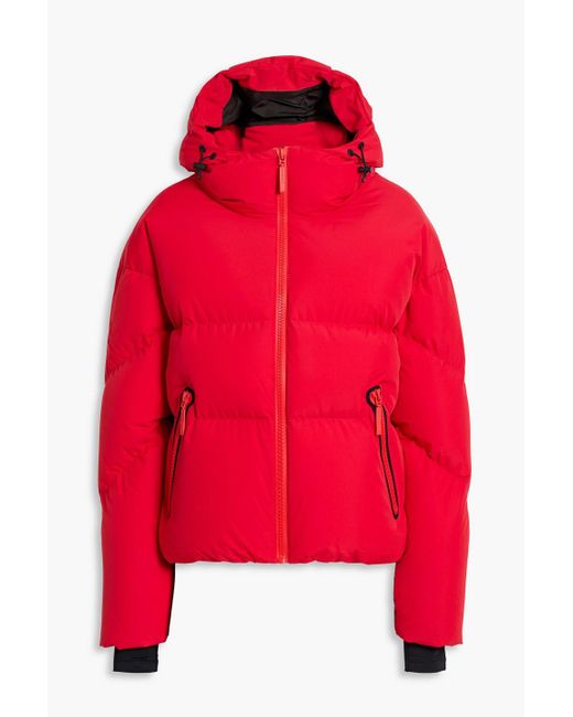 CORDOVA Red Meribel Quilted Down Ski Jacket