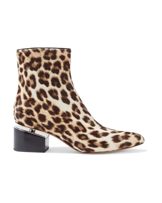 alexander wang cheetah boots