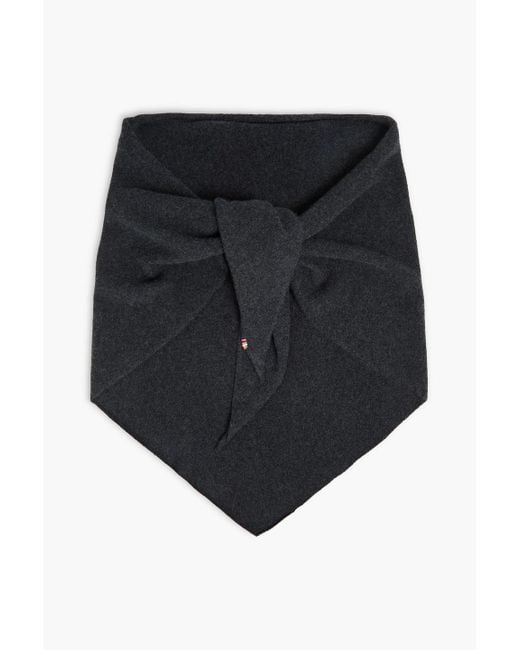 Extreme Cashmere Black Cashmere-Blend Scarf