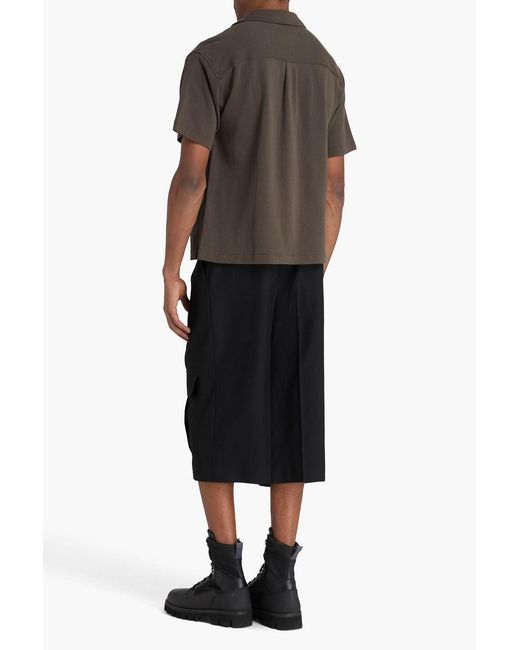 FRAME Brown Cotton-jersey Shirt for men