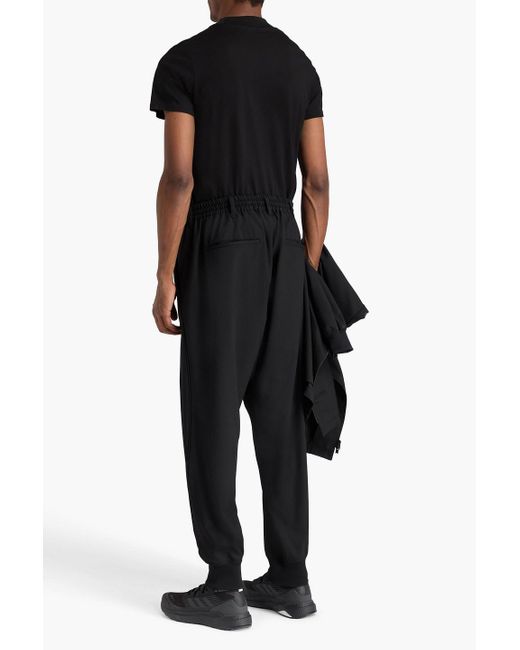 Y-3 Track pants aus twill in Black für Herren