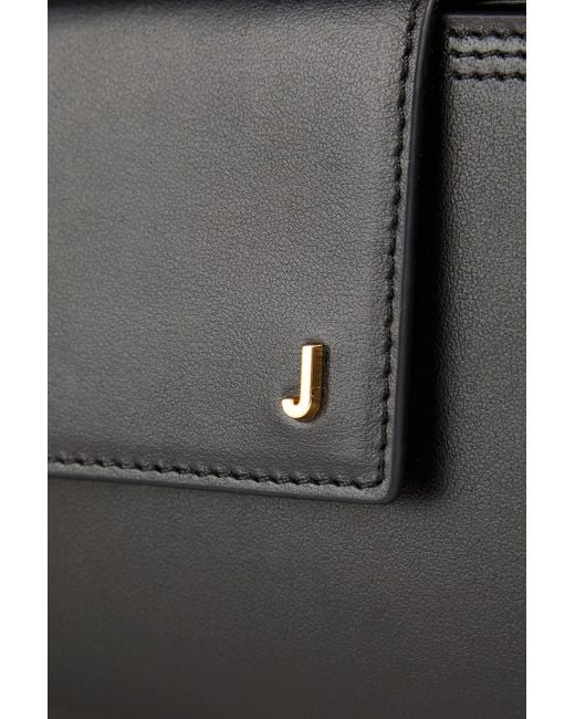 Jacquemus Black Le Pichoto Leather Shoulder Bag