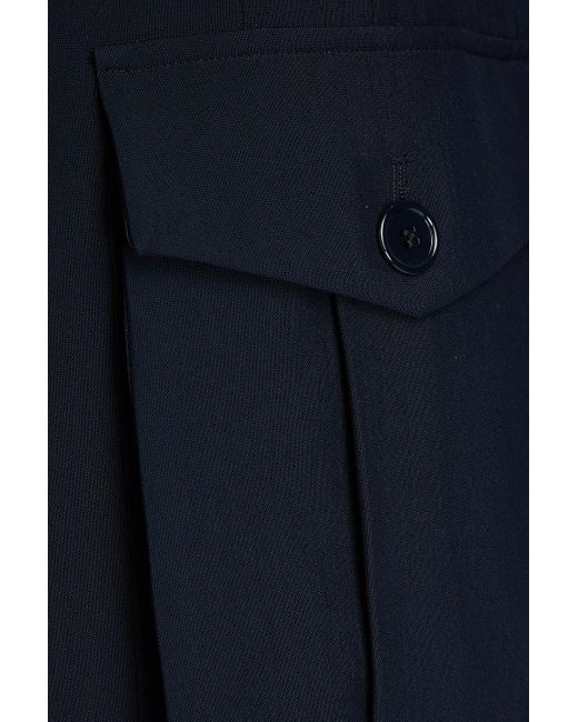 Emporio Armani Blue Crepe Jacket