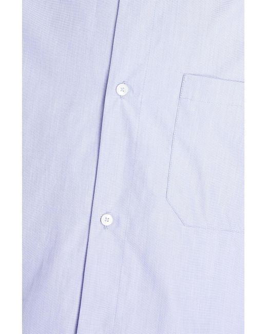 Paul Smith Blue Cotton-chambray Shirt for men