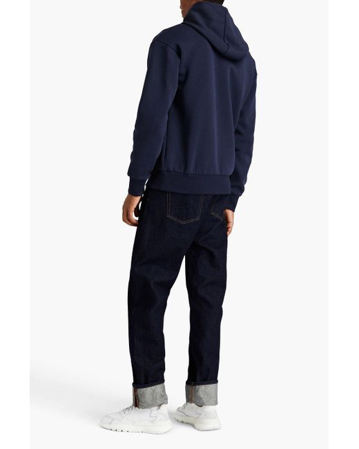 Adidas Originals Hoodie aus fleece aus einer baumwollmischung mit applikationen in Blue für Herren