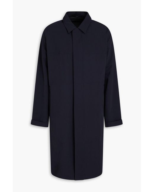 Giorgio Armani Blue Shell Raincoat for men