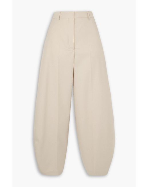 By Malene Birger White Carlien Stretch -twill Tapered Pants