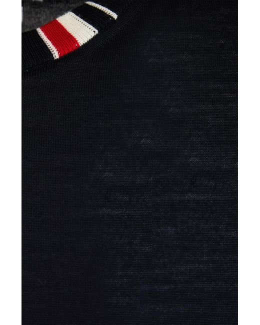Thom Browne Blue Wool-blend Sweater for men