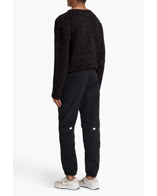 Jacquemus Black Le Jogging Shell Track Pants for men