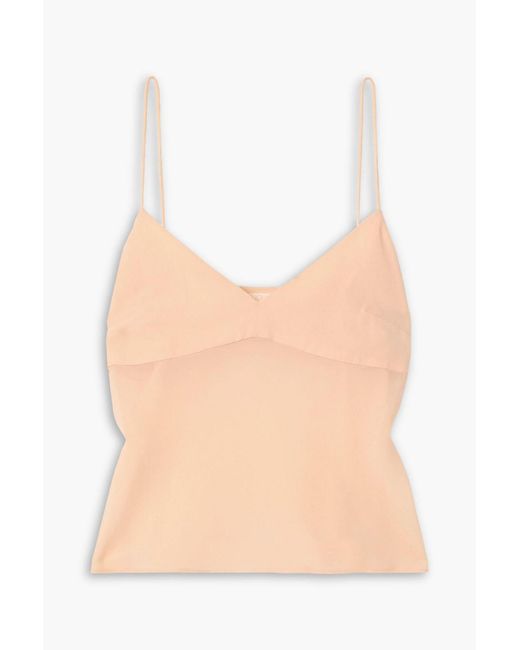 Ulla Johnson Pink Demi Silk-Chiffon Camisole