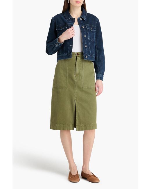 FRAME Blue Denim Jacket