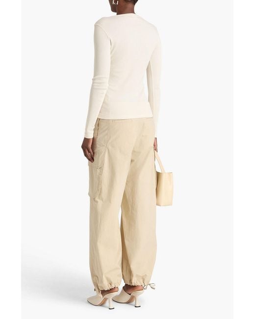 Rohe Natural Cotton-jersey Top