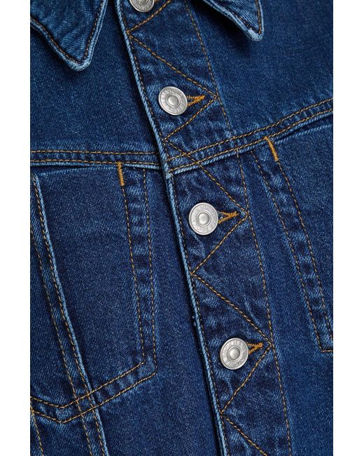 Victoria Beckham Blue Denim Jacket