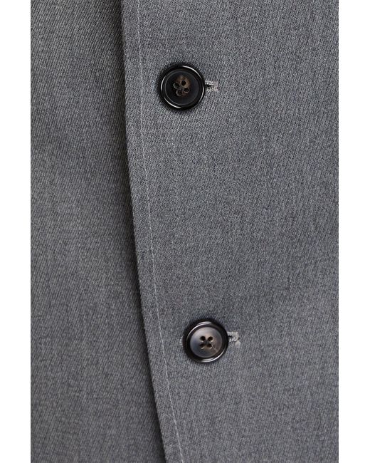 Thom Browne Gray Wool-twill Blazer for men