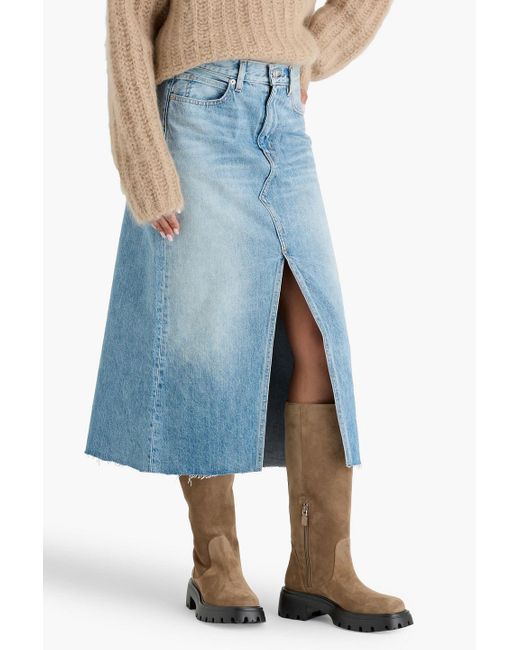 Stuart Weitzman Brown Emerson Buckle-Detailed Suede Knee Boots