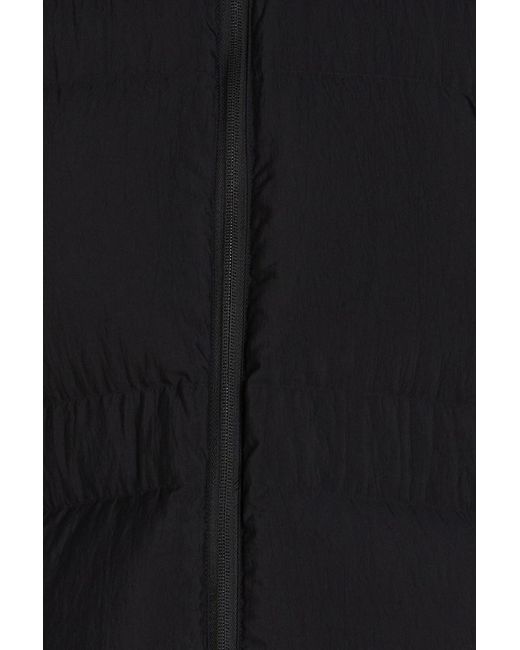 Y-3 Black Quilted Shell Jacket