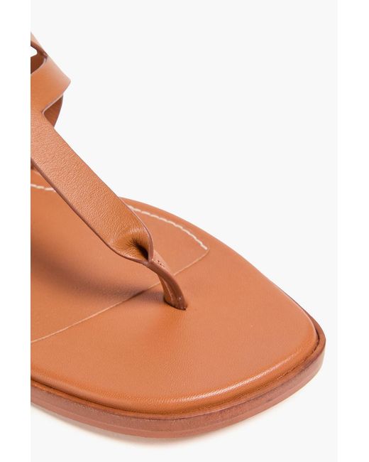 Zimmermann Brown Leather Sandals