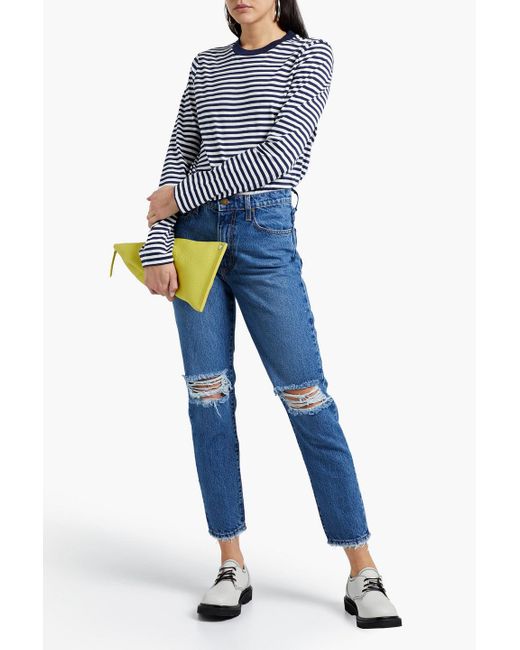 Nobody Denim Denim Bessette Distressed 