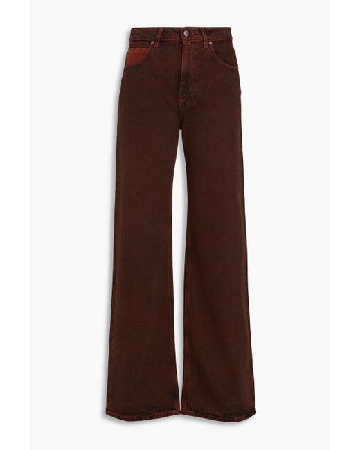 Missoni Brown High-rise Flared Jeans