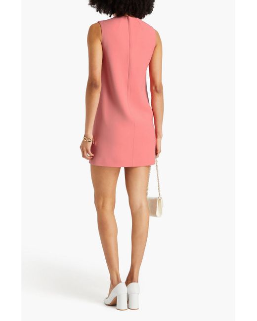 Dolce & Gabbana Pink Wool Mini Dress