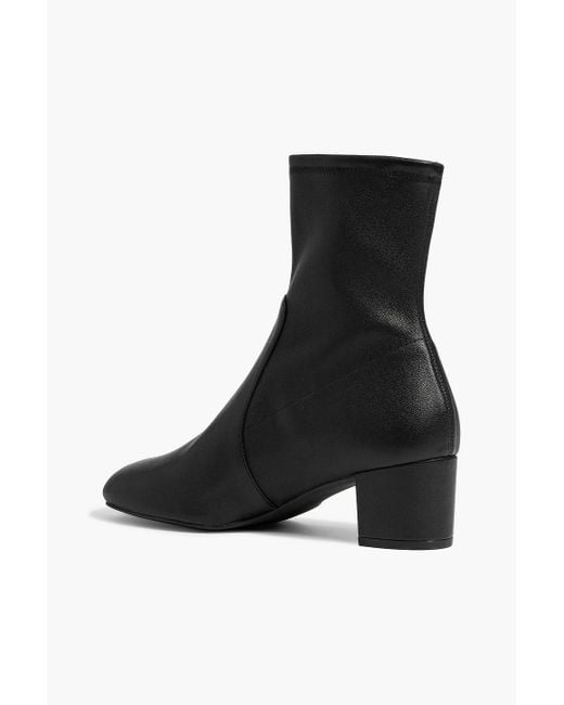 Stuart Weitzman Black Sock boots "sofia 50" aus stretch-leder