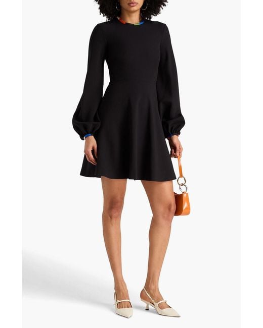 Emilio Pucci Black Crepe Mini Dress