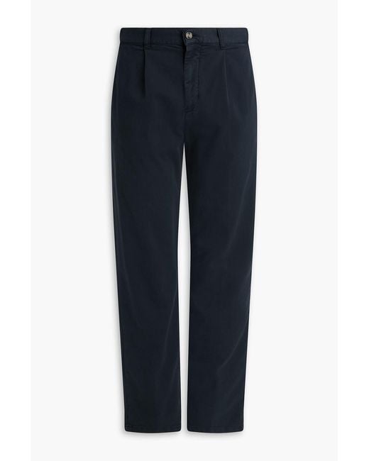 Missoni Blue Slim-Fit Stretch-Cotton Twill Chinos for men