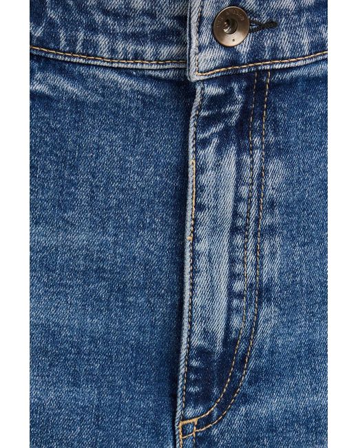 Rag & Bone Blue Monterosso jeansshorts