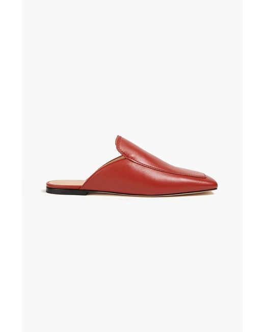 Wandler Red Megan Leather Loafers