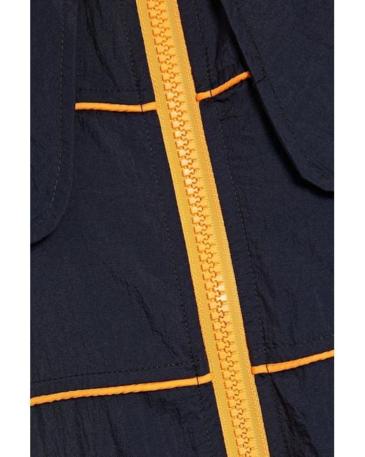 Ganni Blue Shell Jacket