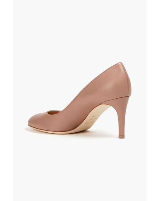 Sergio Rossi Pink Madame Leather Pumps