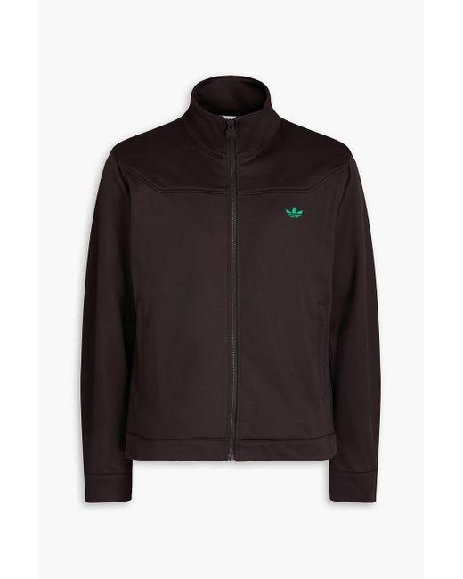 adidas essentials track jacket black